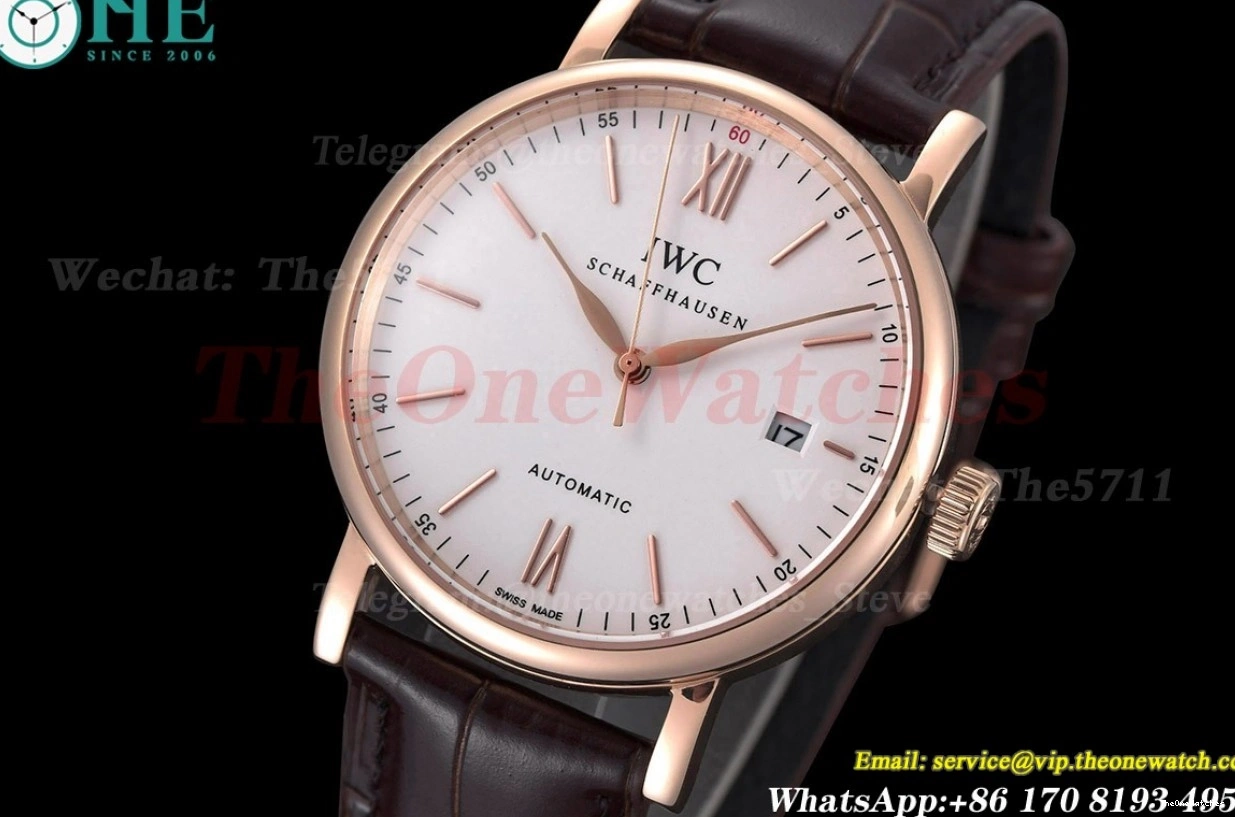 RG Dial 40mm Portofino LE MY8215 GDF White 0217